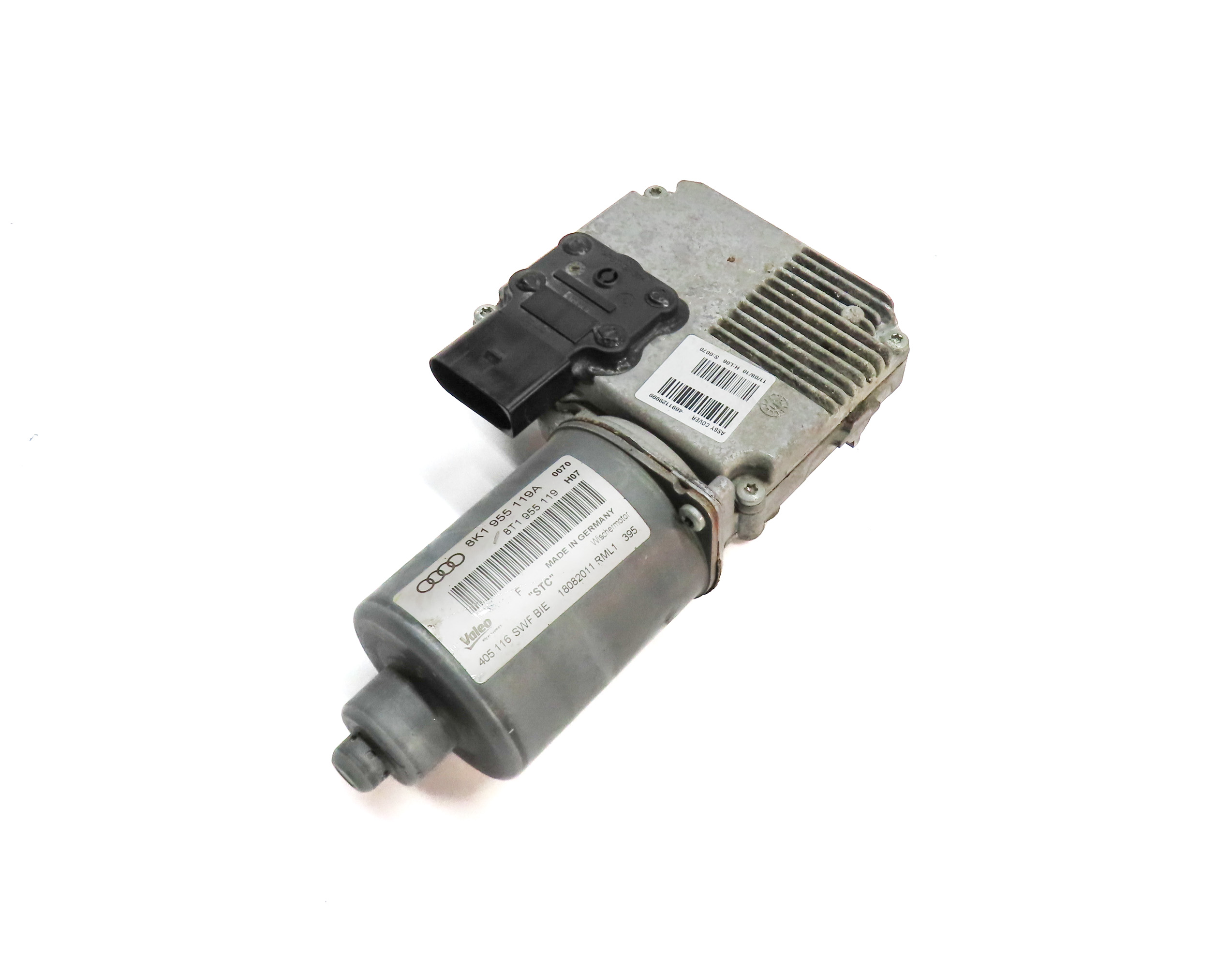 2009-2016 AUDI A4 S4 ALLROAD (B8 8K) FRONT WINDSHIELD WIPER MOTOR — exact item pictured